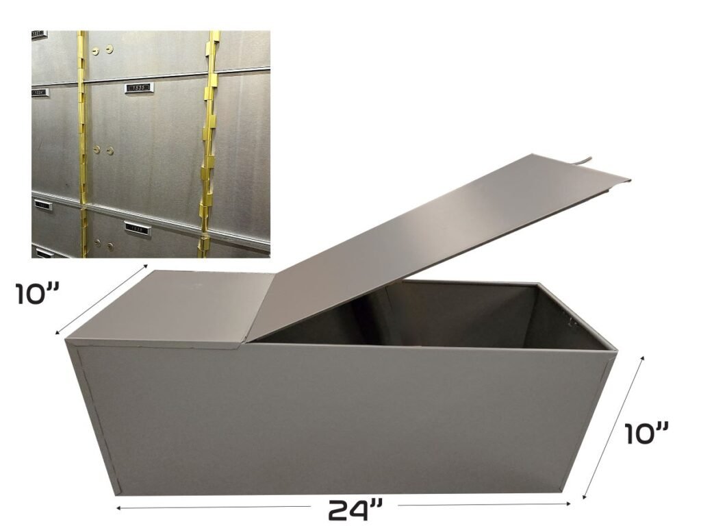 Individual non-bank safe deposit box rentals for secure storage